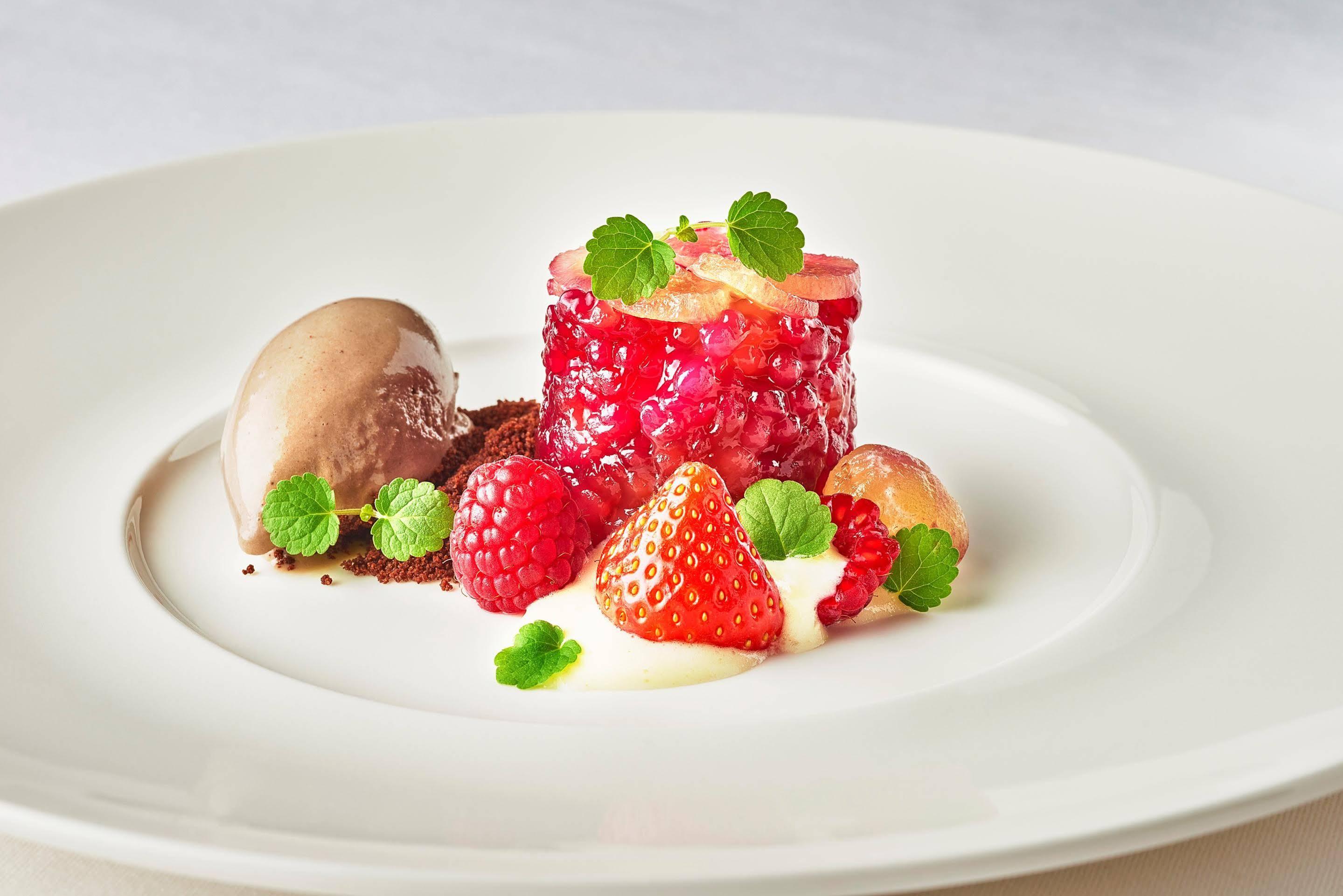 Hotel Des Indes Den Haag Exterior foto A dessert